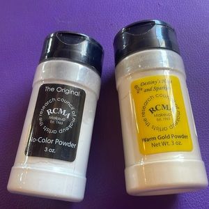 RCMA no color powder & soft glow loose setting powder